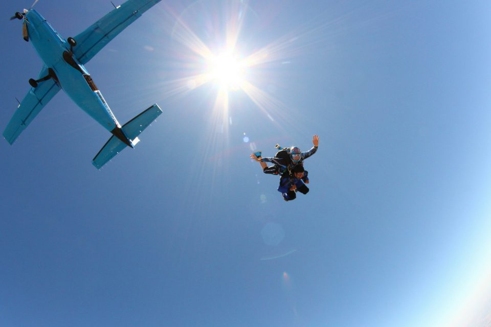 skydiving altitude