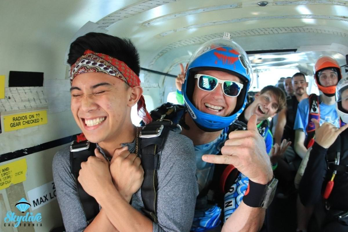 Skydive California Skydivers Having Fun!