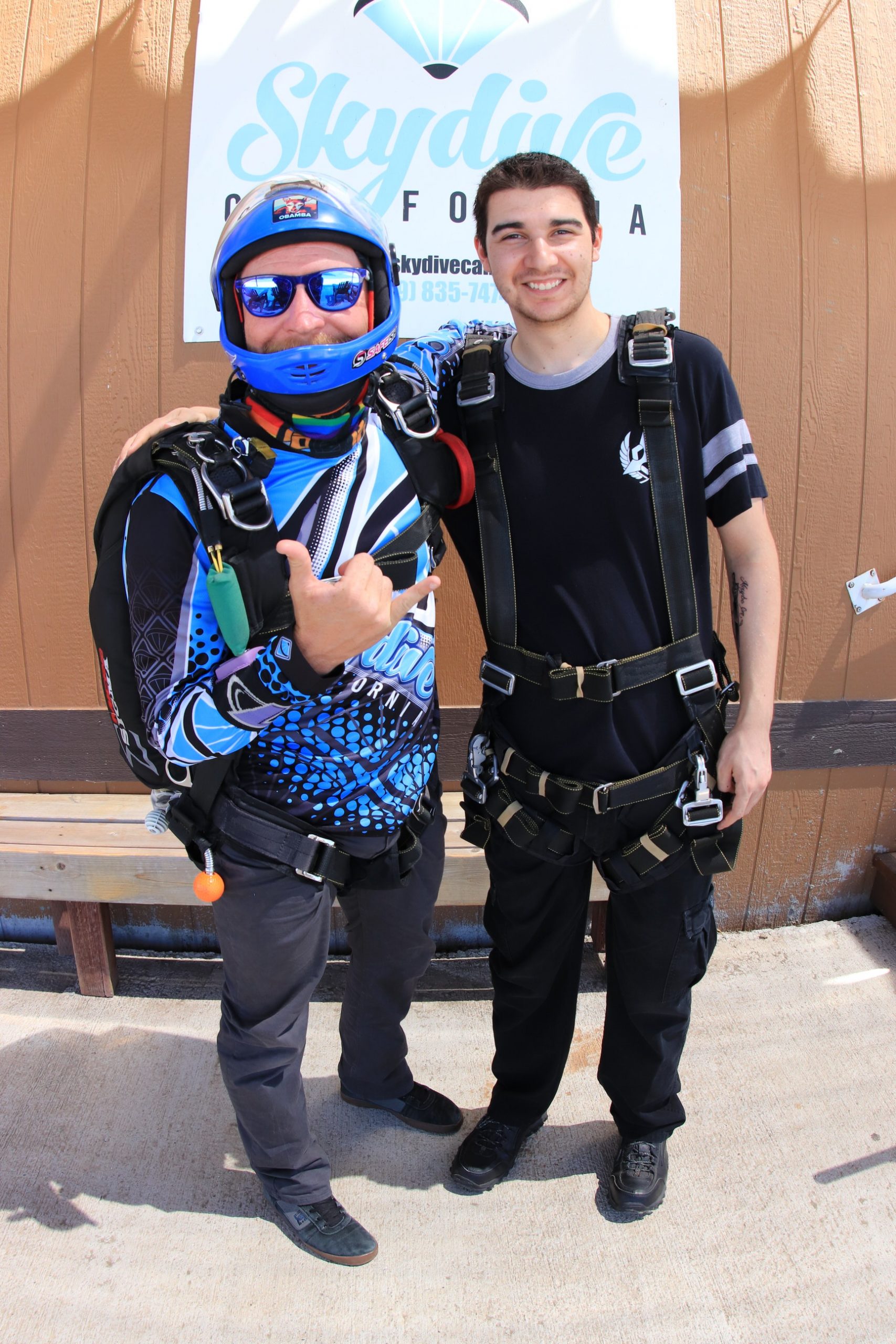 tandem skydiving instructor skydiving experience description