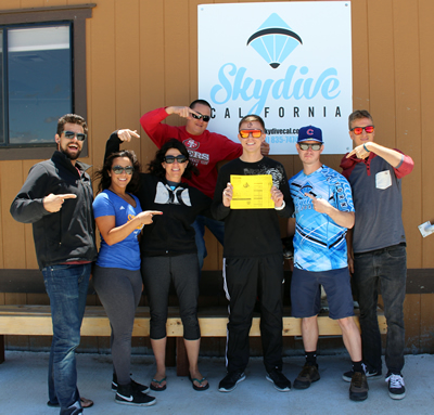 is skydiving safe skydive california