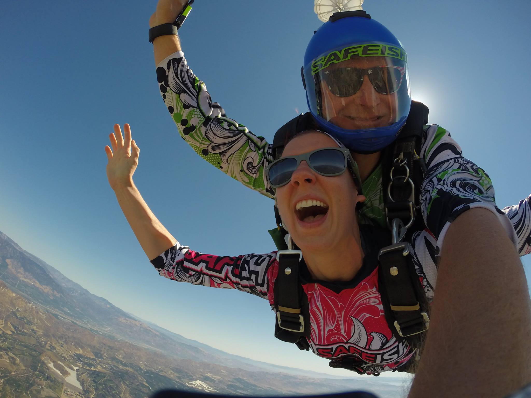 fear of skydiving breathe while skydiving bay area skydiving