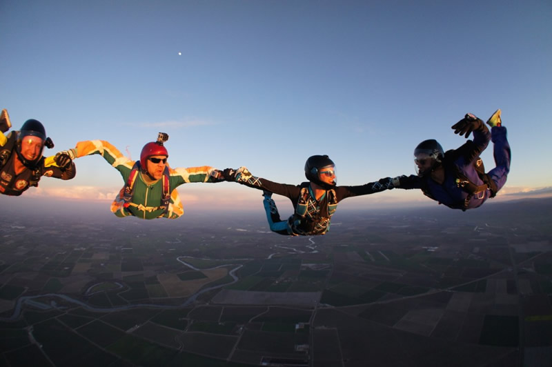 Top 5 Skydiving Bucket List Ideas | Skydive California